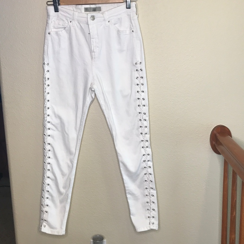 White jeans